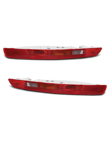 Luces Traseras DOTCOM para Audi Q5 2009-2016, Lente Rojo, 2PCS