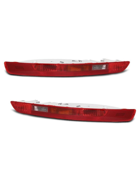 Luces Traseras DOTCOM para Audi Q5 2009-2016, Lente Rojo, 2PCS