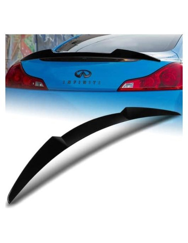 Alerón Trasero Infiniti G37 Coupe 2008-2013 ABS Negro Perla
