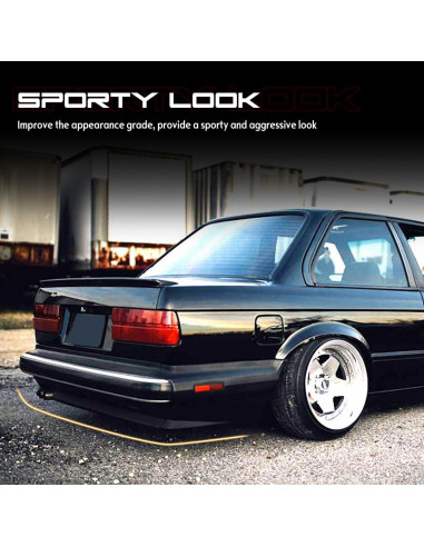 Spoiler trasero MagicDrift para BMW E30 1984-1992, PU