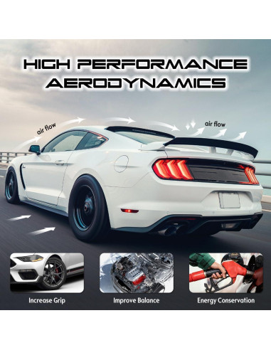 Spoiler trasero MagicDrift para BMW E30 1984-1992, PU