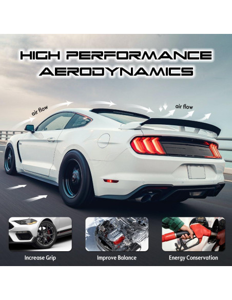 Spoiler trasero MagicDrift para BMW E30 1984-1992, PU