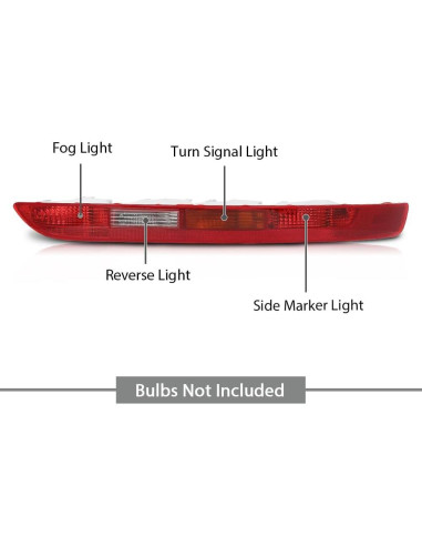 Luces Traseras de Parachoques G-PLUS para Audi Q5 2009-2016