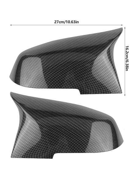 Cubierta Espejo Retrovisor Sportuli Fibra de Carbono BMW