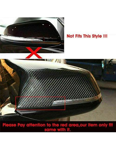 Cubierta Espejo Retrovisor Sportuli Fibra de Carbono BMW