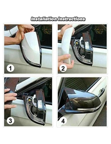 Cubierta Espejo Retrovisor Sportuli Fibra de Carbono BMW