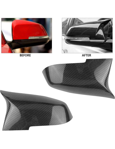 Cubierta Espejo Retrovisor Sportuli Fibra de Carbono BMW