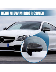 Cubierta de Espejo Retrovisor X AUTOHAUX para Mercedes Benz AMG 2015-2019 2