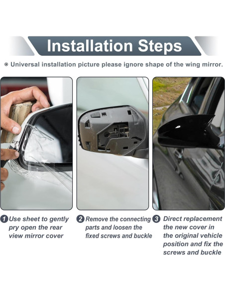 Tapa de Espejo Retrovisor Ford Fusion 2013-2019 X AUTOHAUX