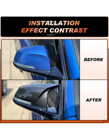 Tapa de Espejo de Fibra de Carbono ACLONG para BMW F20 F30 F34