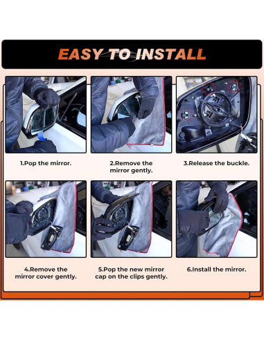 Tapa de Espejo de Fibra de Carbono ACLONG para BMW F20 F30 F34