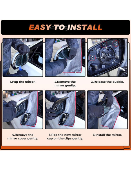 Tapa de Espejo de Fibra de Carbono ACLONG para BMW F20 F30 F34