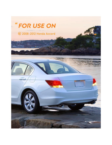 Luces Traseras Nilight para Honda Accord 2008-2012 Lado Izquierdo