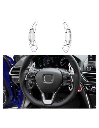 Extensión de Palanca de Cambio TLIFORT Aluminio Plata para Honda