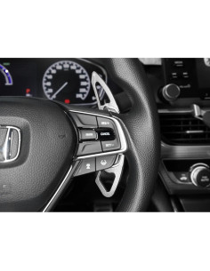 Extensión de Palanca de Cambio TLIFORT Aluminio Plata para Honda 2