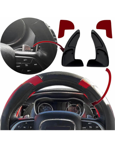 Cubierta de palanca de cambio F-LptStor para Dodge y Jeep 2014-2024