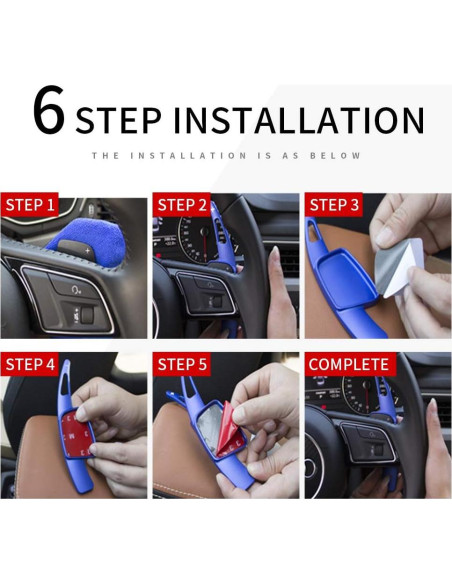 Extensiones de Palanca de Cambio SANRILY para Ford 2013-2019