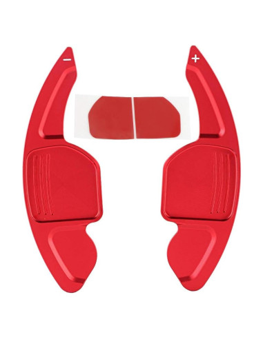 Palanca de Cambio de Volante KIMISS Rojo Brillante 2pcs