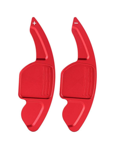 Palanca de Cambio de Volante KIMISS Rojo Brillante 2pcs