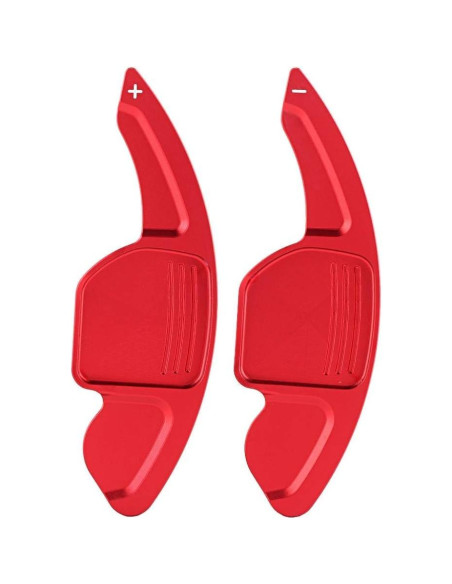 Palanca de Cambio de Volante KIMISS Rojo Brillante 2pcs