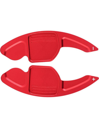 Palanca de Cambio de Volante KIMISS Rojo Brillante 2pcs