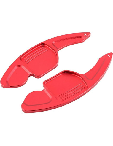 Palanca de Cambio de Volante KIMISS Rojo Brillante 2pcs