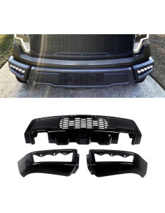 Parachoques Delantero YIGRRO F-150 2009-2014 Acero Negro 2