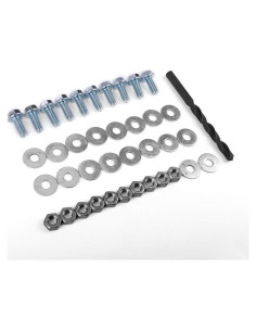 Kit de Tornillos M8 y Accesorios para Labio de Parachoques IKON