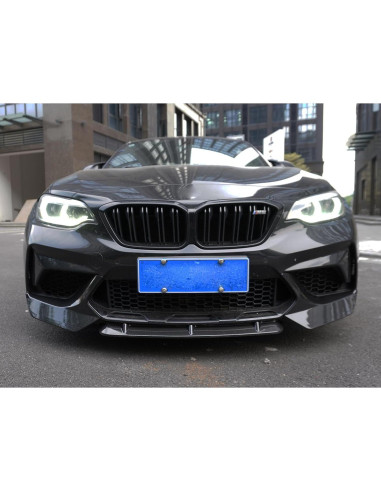 Labio de Parachoques Frontal BMW F87 M2C 2016-2020 ABS Carbono