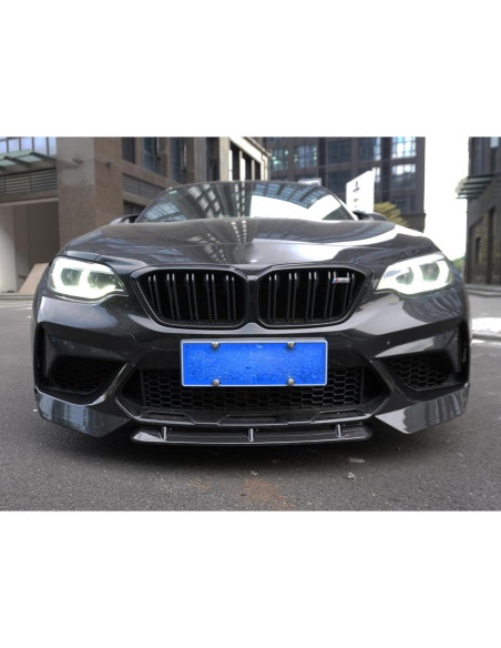 Labio de Parachoques Frontal BMW F87 M2C 2016-2020 ABS Carbono