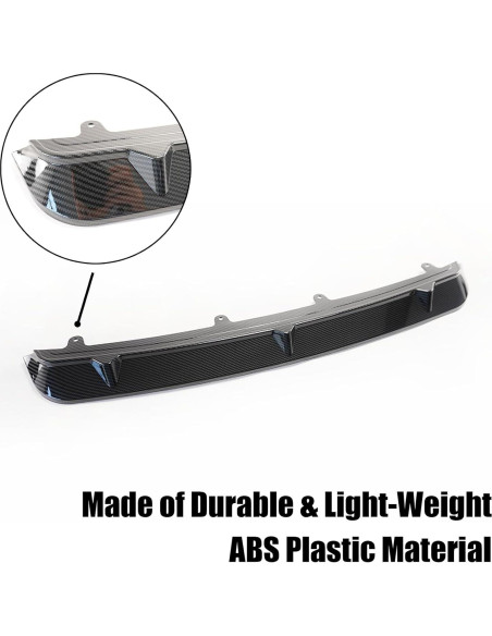 Labio de Parachoques Frontal BMW F87 M2C 2016-2020 ABS Carbono