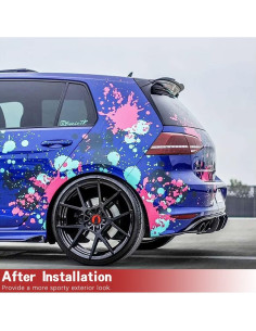 Spoiler de Techo Trasero Volkswagen Golf 7 MK7 2014-2019 2