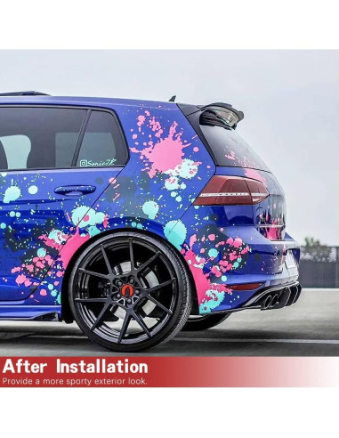 Spoiler de Techo Trasero Volkswagen Golf 7 MK7 2014-2019