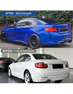 Spoiler Trasero BMW Serie 2 F22 F23 M2 M235i 2014-2021 Fibra de Carbono 2