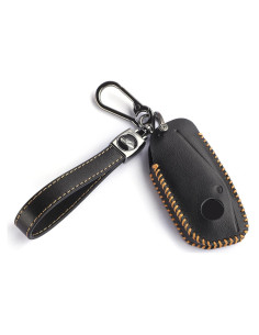 Funda de llavero Godnee para BMW 2023 2024 7 Series Negro