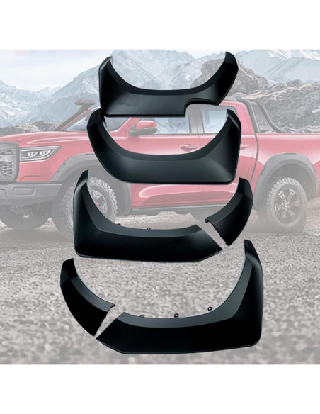 Fender Flares Mabett para Toyota Hilux Revo 2015-2025 6PCS