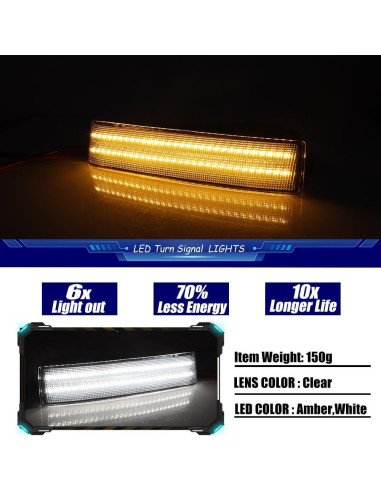 Luces de Señal de Giro LED TurningMax para Honda Prelude 92-96