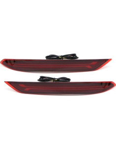 Luz Trasera LED Dreamseek para VW Jetta 2019-2022 Rojo 2