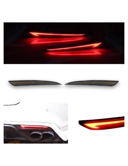 Lente Ahumada LED GTINTHEBOX para Ford Fusion Mondeo 2013-2018