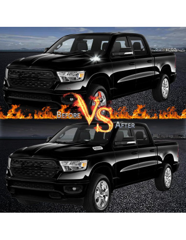 Luz de Marcador Lateral LED GEEGEETOP para Dodge RAM 1500 2019-2024