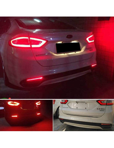 Lente Ahumada LED GTINTHEBOX para Ford Fusion Mondeo 2013-2018