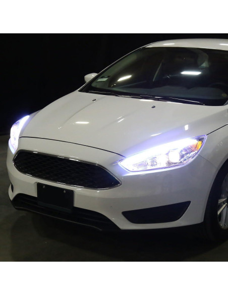Faros Proyector LED Ronnin para Ford Focus 2015-2018 - Cromo