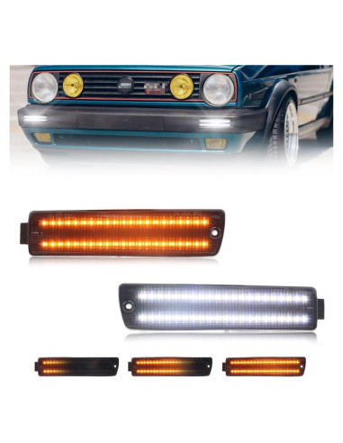 Luz de Marcador de Giro LED MOTRUM para V-W Golf Mk2 A2 1990-1992