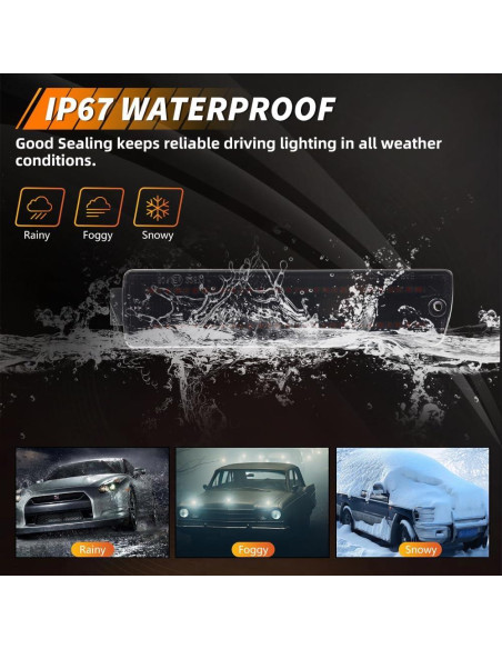 Luz de Marcador de Giro LED MOTRUM para V-W Golf Mk2 A2 1990-1992