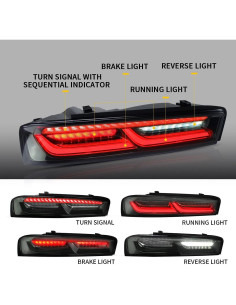 Luces Traseras LED VLAND para Chevrolet Camaro 2016-2018 2