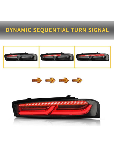 Luces Traseras LED VLAND para Chevrolet Camaro 2016-2018