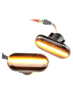 Luces de Marcador Lateral LED QKLsudua para Dacia Renault