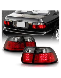Luces Traseras LED Ahumadas ACANII para Honda Civic 1996-1998