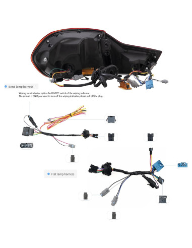 Luces Traseras LED VLAND Ahumado para BMW Serie 4 y M4 2014-2020