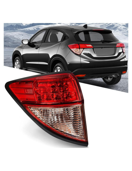 Luz Trasera Huray para Honda HRV 2016-2018 Izquierda Rojo